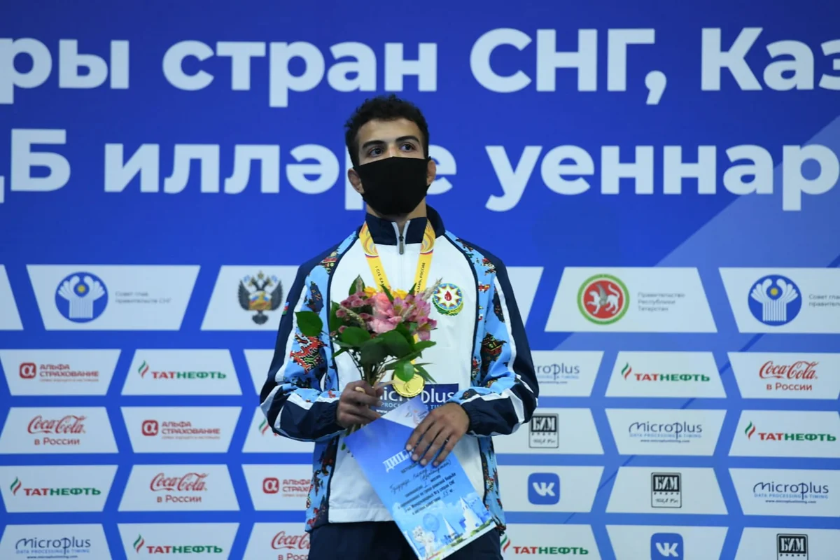 На I играх СНГ первым прозвучал гимн Азербайджана