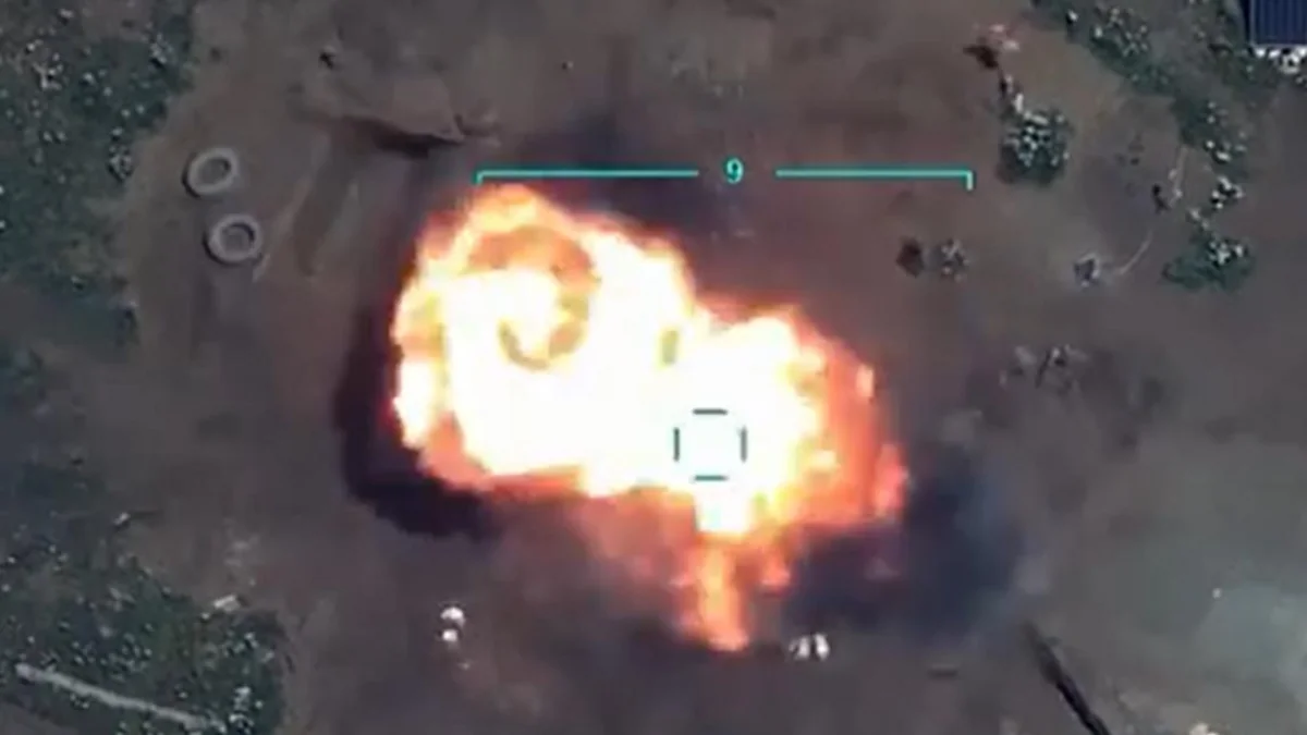 One military unit and at least 1 post of Armenian terrorists destroyed