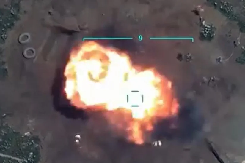 One military unit and at least 1 post of Armenian terrorists destroyed