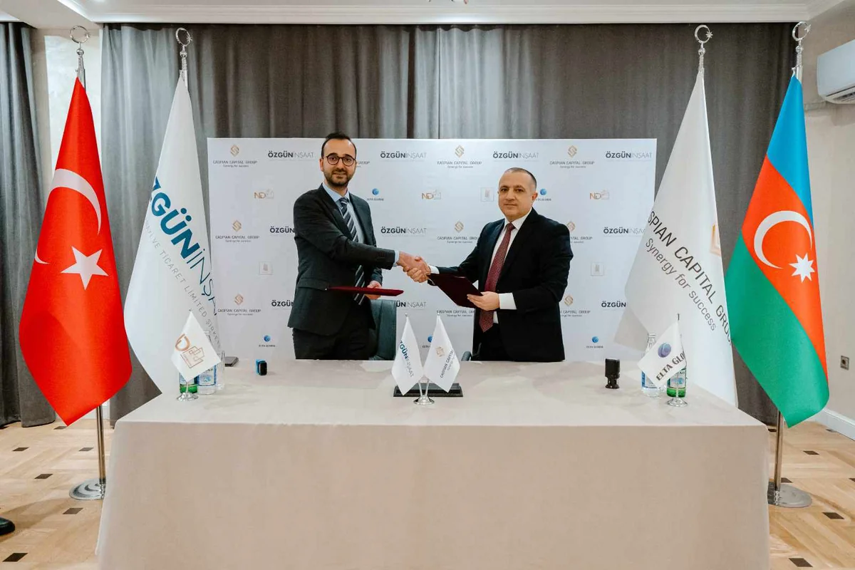 “Caspian Capital Group” şirkəti Türkiyənin məşhur şirkəti ilə Saziş imzaladı