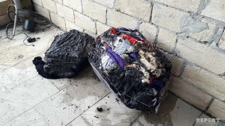 Ağsuda fərdi yaşayış evi yanıb - FOTO - VİDEO