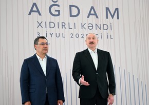 Президент Ильхам Алиев: В то время, когда нам предстоит осуществить программу Великое возвращение, помощь братских стран особенно ценна