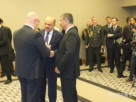 Batumidə Azərbaycan, Gürcüstan və Türkiyənin müdafiə nazirlərinin üçtərəfli görüşü keçirilib