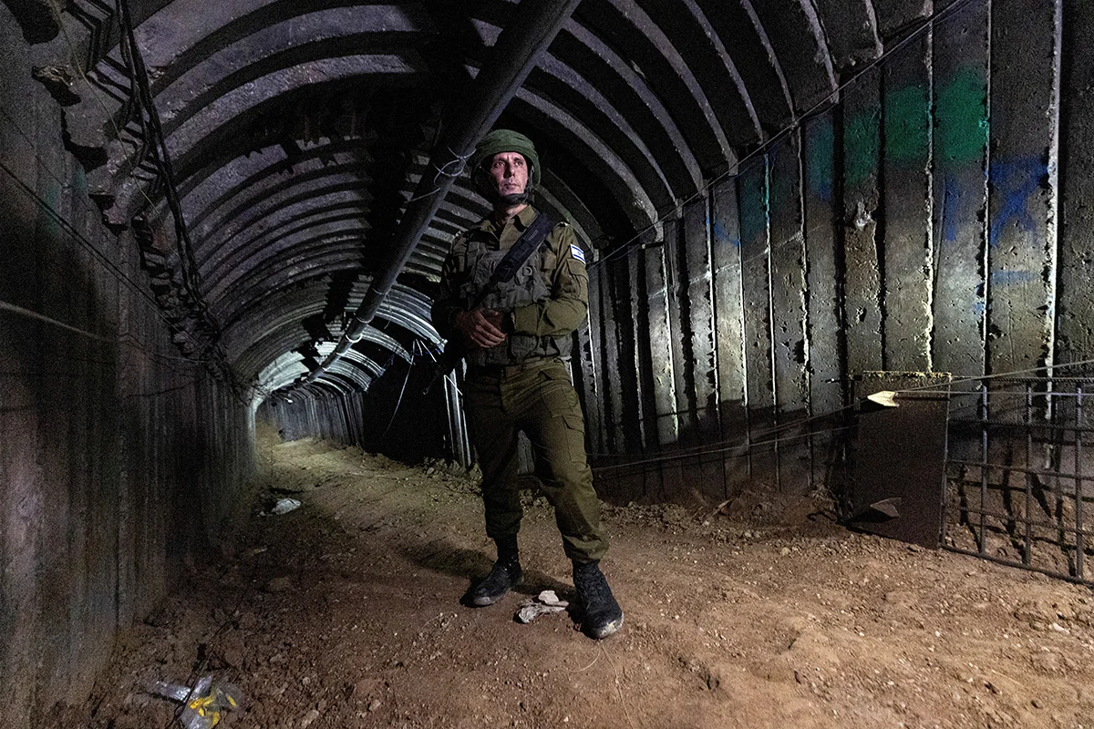 IDF uncovers massive Hamas tunnel under UNRWA's Gaza HQ