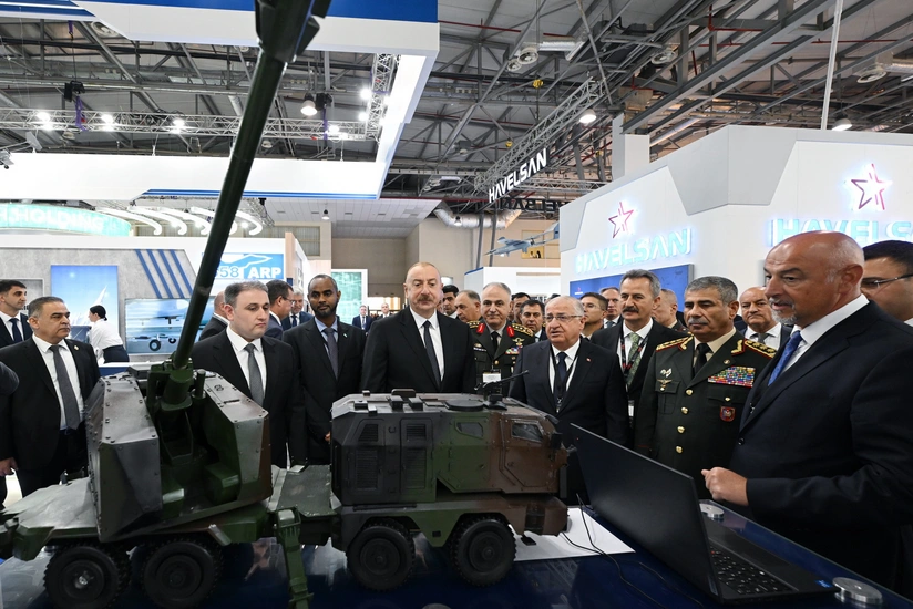 Президент Ильхам Алиев ознакомился с выставками ADEX-2024 и Securex Caspian