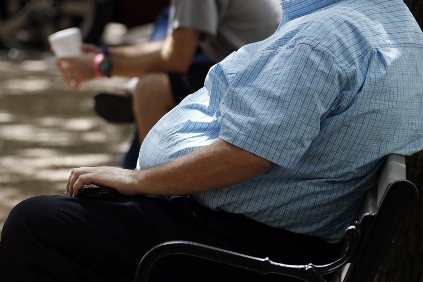 Overweight people possess better mental health