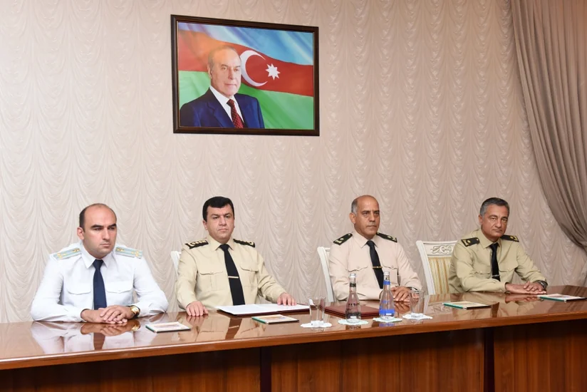 Hərbi Prokurorluq Daxili Qoşunlarla birgə Ulu Öndərin 100 illik yubileyi münasibətilə tədbir keçirib