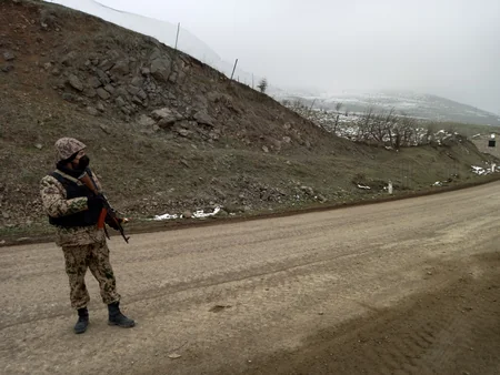 Azərbaycan polisi Xocavənd rayonunda xidmətini davam etdirir