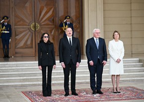 Official welcome ceremony held for President of Germany in Baku