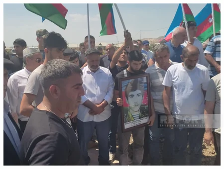 Birinci Qarabağ müharibəsində şəhid olan Abış Məhəmmədov dəfn olunub - VİDEO - YENİLƏNİB