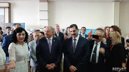 Bakının erməni-daşnak qüvvələrinin işğalından azad olunmasının 101 illiyinə həsr edilmiş sərgi keçirilib
