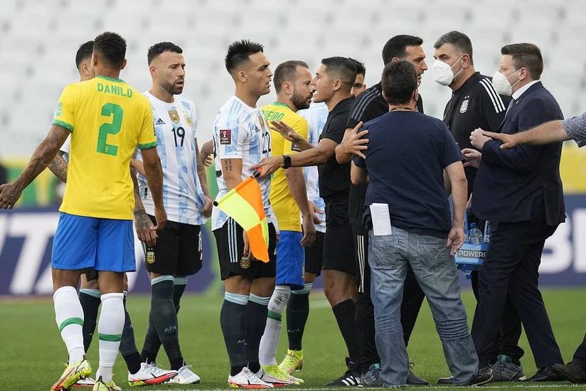 Brazil-Argentina qualifier suspended in coronavirus dispute