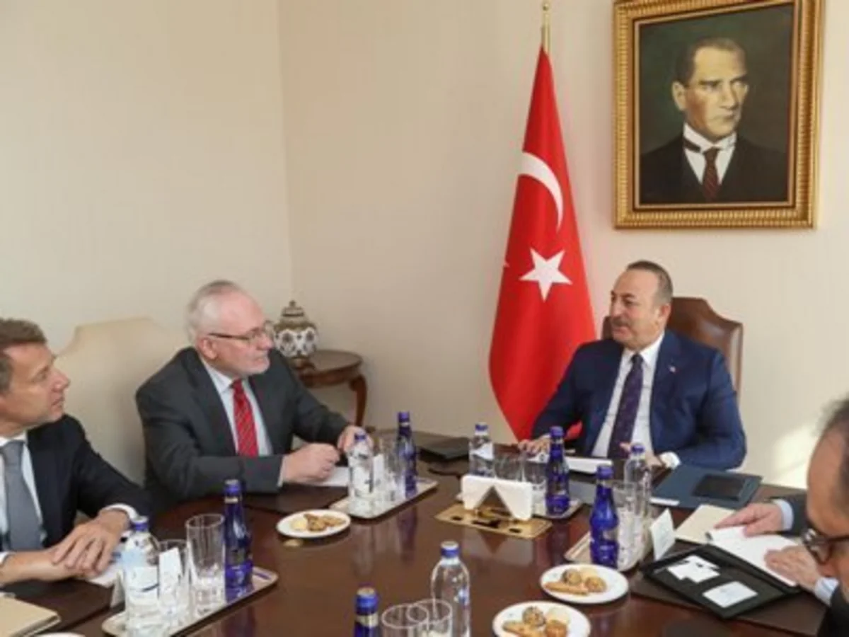 OSCE Minsk Group co-chairs meet with Turkish Foreign Minister