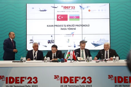 Azərbaycan Müdafiə Sənayesi Nazirliyi ilə TUSAŞ şirkəti arasında Niyyət Protokolu imzalanıb