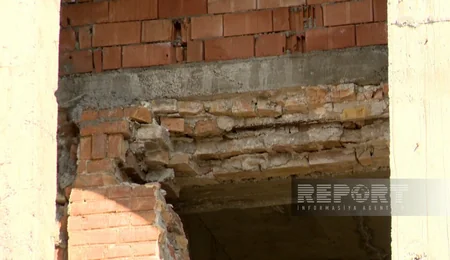 Naxçıvan Dövlət Universitetinin rektorluq binası qəzalı vəziyyətdədir