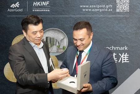 “AzerGold”un sikkələri Honkonq Beynəlxalq Numizmatika Sərgisində təqdim olunub
