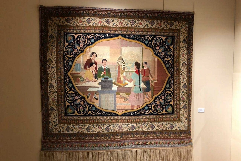 В Москве открылась выставка азербайджанских ковров - ФОТО