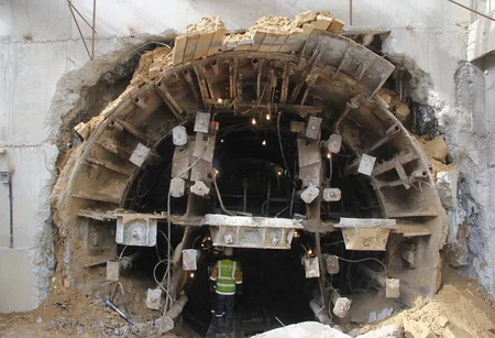 Metronun “Xocəsən” deposuna aparan tunellərdə qazıntı tamamlanıb