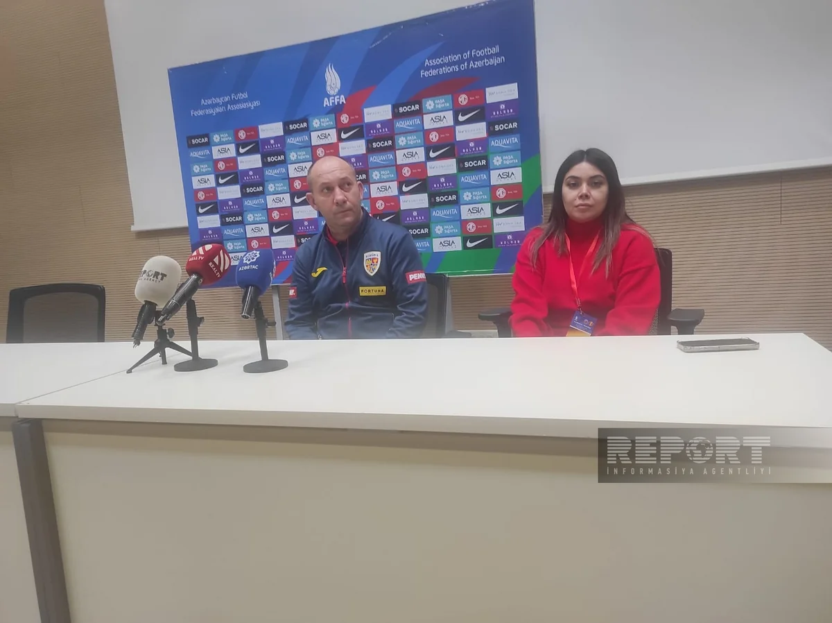 Rumıniya millisinin baş məşqçisi: “Azərbaycan çox yaxşı komandadır”