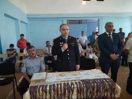 Goranboyda Azərbaycan polisinin 100 illiyinə həsr olunan cüdo üzrə yarış keçirilib - FOTO