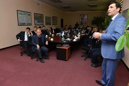 Azərikimya İstehsalat Birliyində ADNSU-nun nümayəndə heyəti ilə görüş keçirilib - FOTO