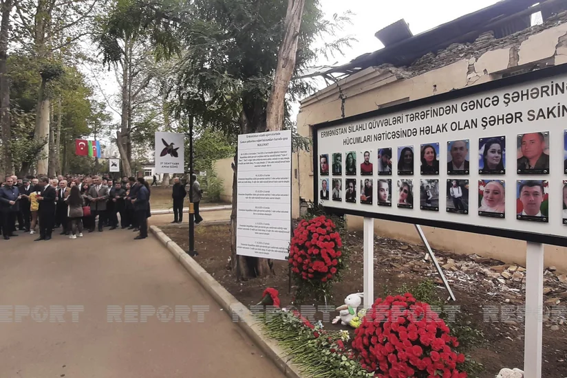 Члены НПО и общественных объединений почтили память жертв Гянджинского террора