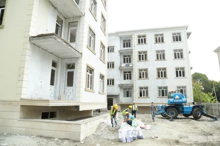 Şamaxıda zəlzələdən zərər çəkənlər üçün 20, 44, 110 mənzilli yaşayış binaları tikilir, 251 evin inşası başa çatıb