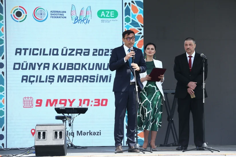 Bakıda atıcılıq üzrə “Dünya Kuboku 2023”ün açılış mərasimi olub