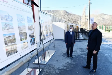 Qubanın Qonaqkənd qəsəbəsində yeni Mədəniyyət Evi inşa olunub