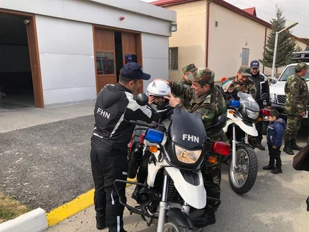 FHN işçiləri şəhid övladları üçün “açıq qapı günü” keçirib