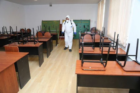 Azərbaycan Dövlət Dəniz Akademiyasında dezinfeksiya işləri aparılıb