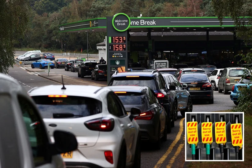 Власти Британии прокомментировали ситуациию с нехваткой топлива