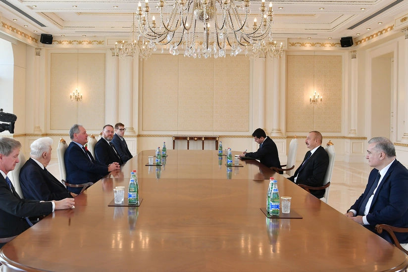 Ilham Aliyev receives head of British-Azerbaijani interparliamentary friendship group