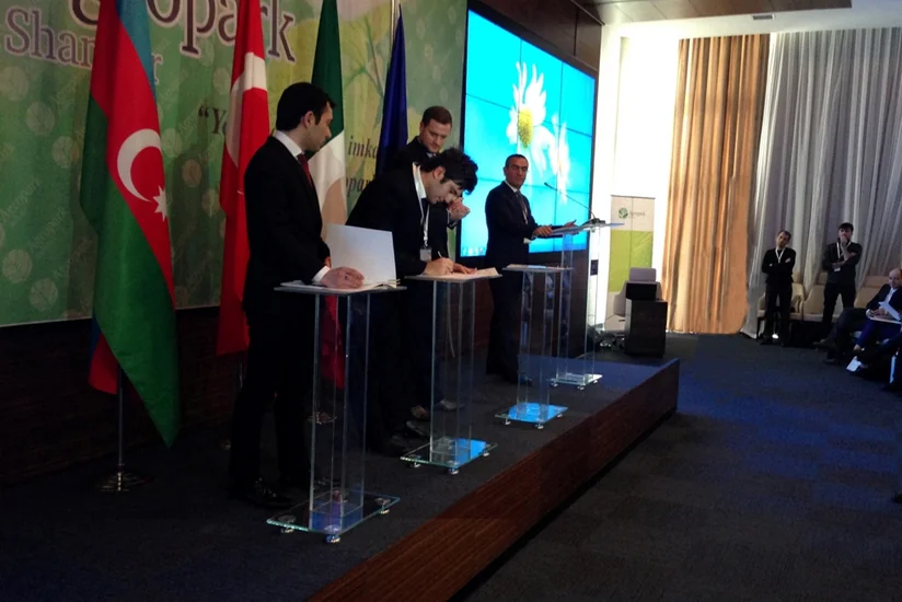 Şəmkirdə Azərbaycanın ilk aqropark layihəsinin təqdimatı keçirilib