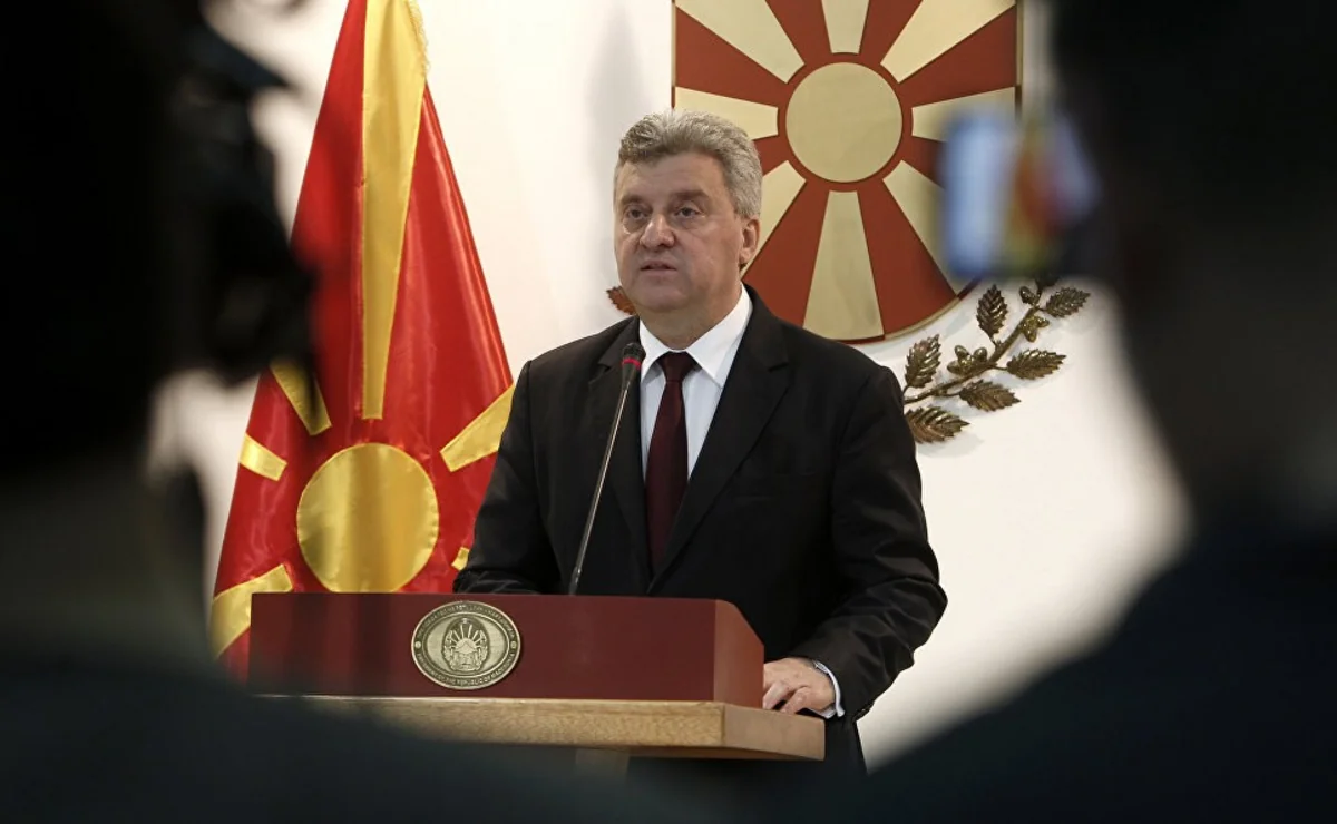 Президент Македонии объявил бойкот референдуму о переименовании страны