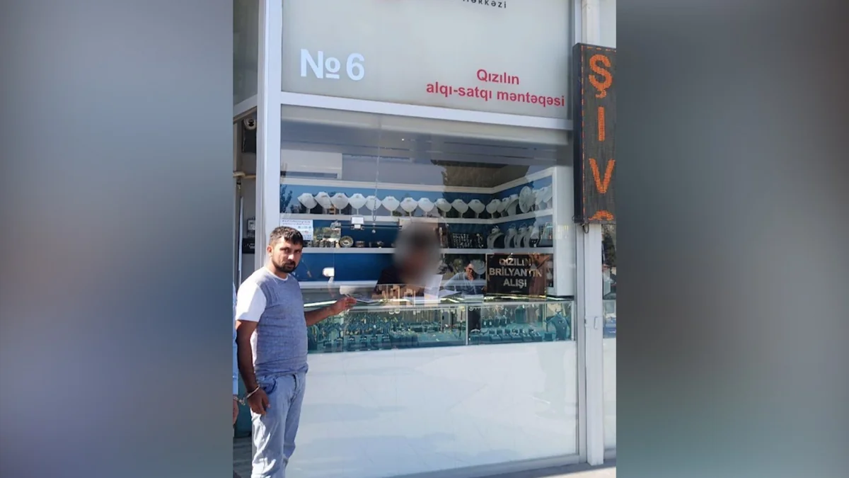 Binədə yeddi evdən 27 min manatlıq oğurluq edən şəxs saxlanılıb