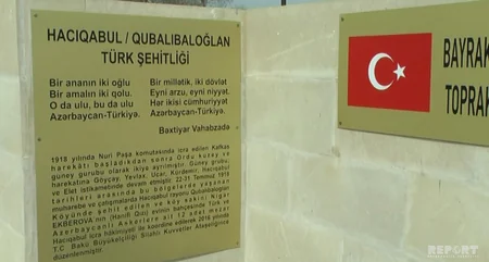 Hacıqabulda “Qafqaz Türk-İslam Ordusunun Bakı zəfərinin 100 illiyi” adlı mərasim keçirilib - VİDEO