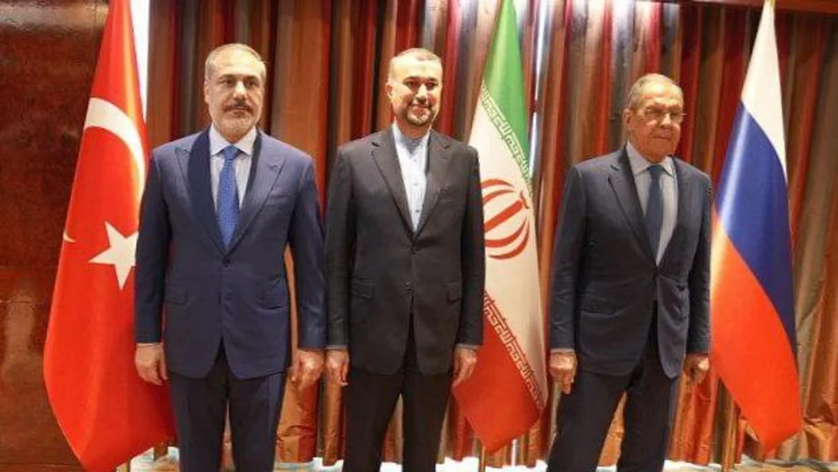 Top Russian, Iranian, Turkish diplomats hold meeting on UNGA sidelines