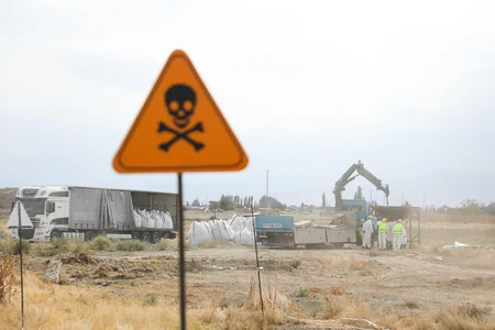 Samuxda qadağan olunmuş 100 tona yaxın pestisid zərərsizləşdirilib