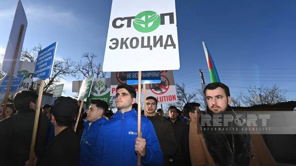 Protest rally on Khankandi-Lachin road enters its 47th day
