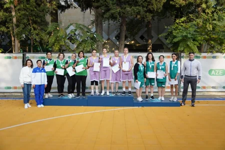 Dövlət qurumları arasında keçirilən 3x3 basketbol turnirinə yekun vurulub