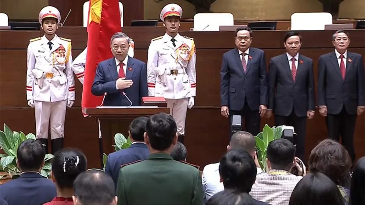 Vietnam’s top security official To Lam confirmed as president