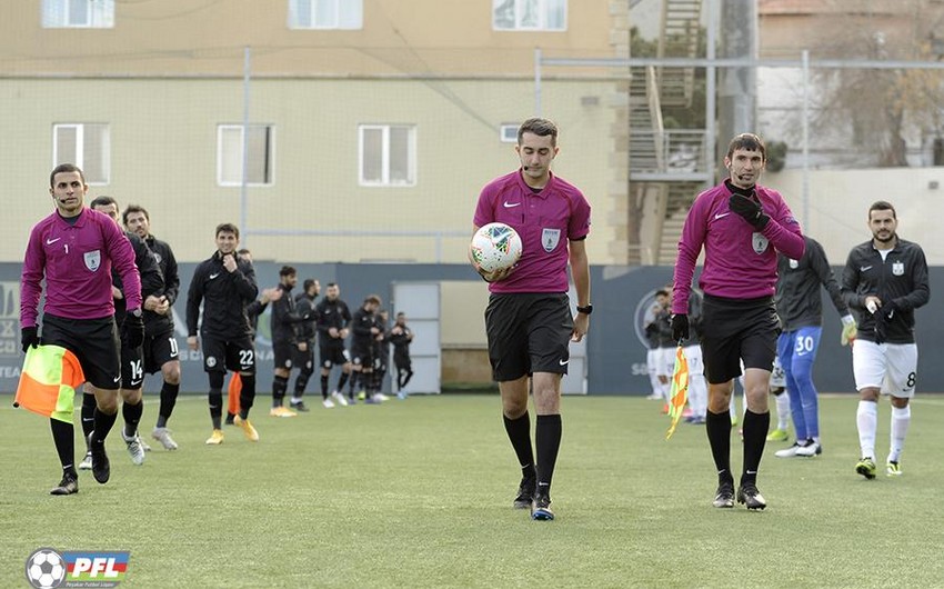 Azərbaycan Premyer Liqasında daha iki matçın hakimləri bilindi