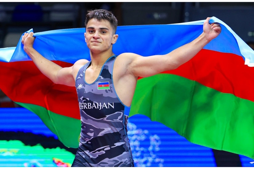 Azərbaycan güləşçisi: Erməni rəqibimə qalib gələrək, bayrağımızı yüksəklərə qaldırdığım üçün fəxr edirəm