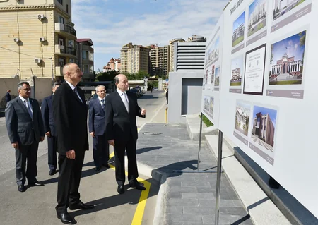 Prezident İlham Əliyev Nərimanov Rayon Məhkəməsinin yeni inzibati binasının açılışında iştirak edib - YENİLƏNİB