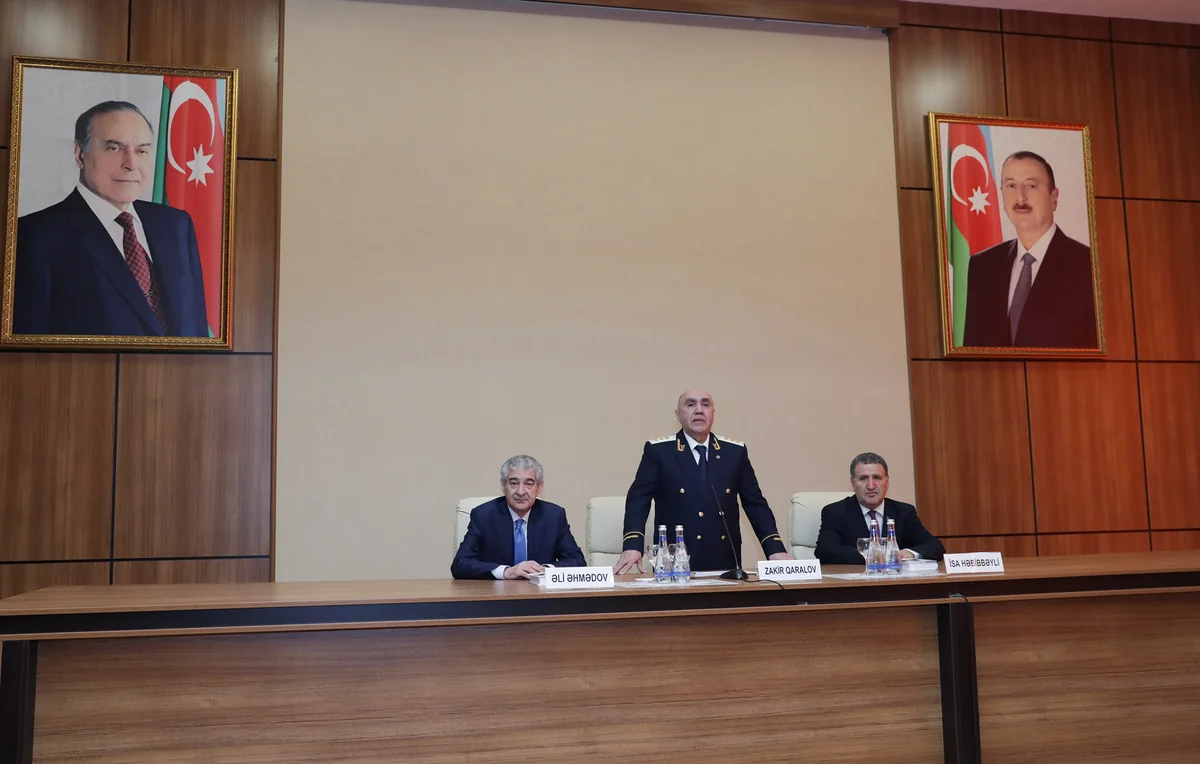 Heydər Əliyevin anadan olmasının 95 illik yubileyi ilə əlaqədar Baş Prokurorluqda konfrans keçirilib