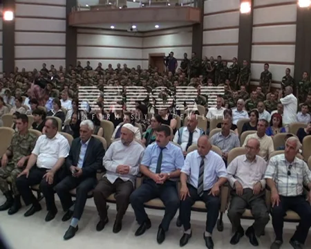 Şəhid baş leytenantın medalı oğluna təqdim olunub - FOTO
