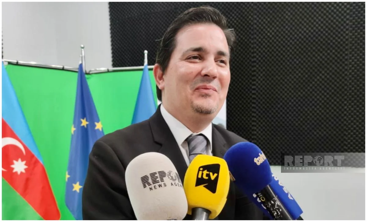 Nuno Queiroz: Opening of TV Studio at Baku State Center for Vocational Education to enable young people to achieve success