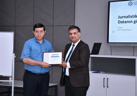 Əmək Bazarı və Sosial Müdafiə Məsələləri üzrə Milli Observatoriya “Data Jurnalistika” təlimi keçirib