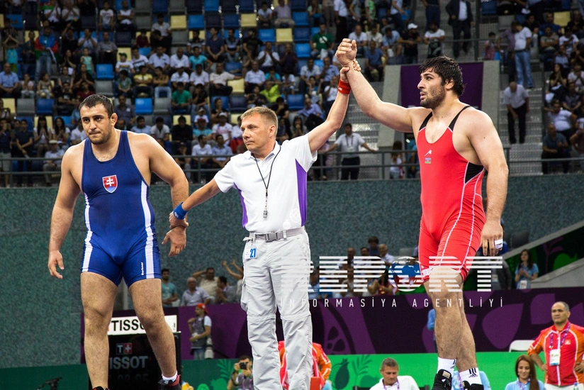 Camaləddin Məhəmmədov: Gürcü güləşçi çirkin mübarizəsi ilə məni özümdən çıxardı